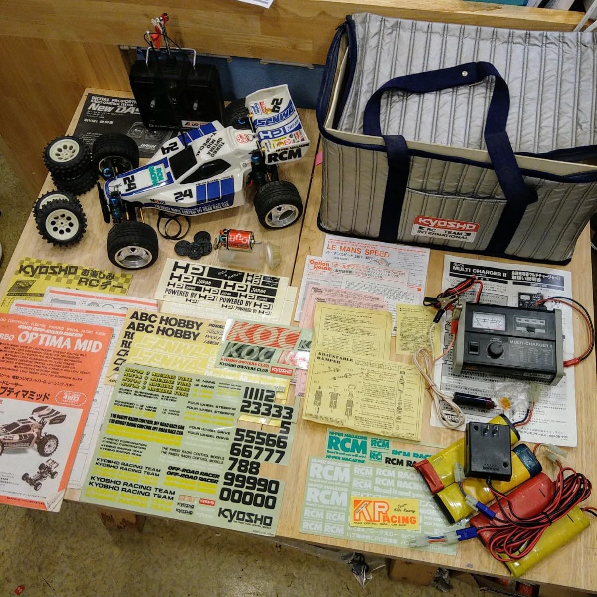 京商 オプティマ？ 当時物 動作確認済み