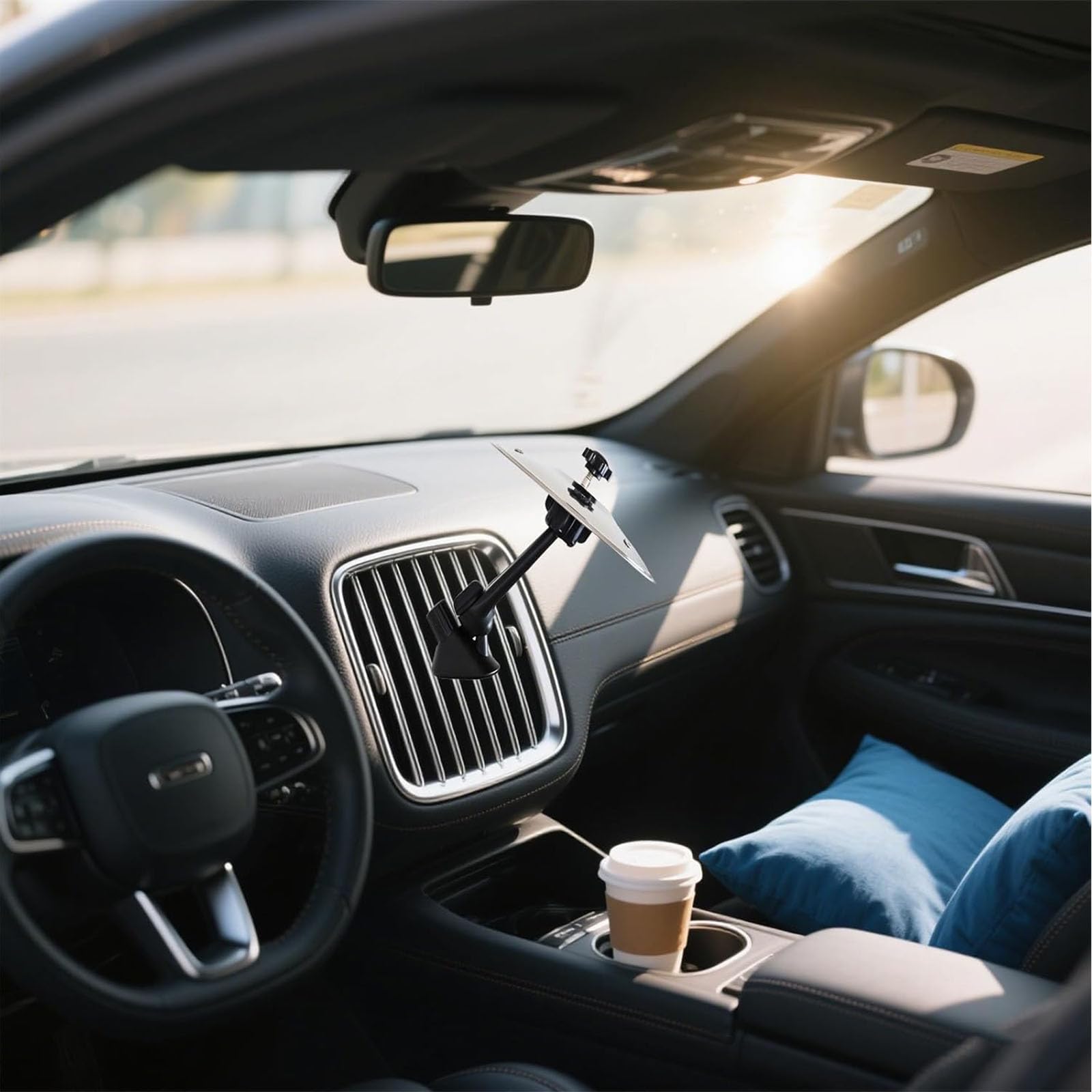 Car Crash Cymbals, Silver Car Cymbal Air Vent - Image 3
