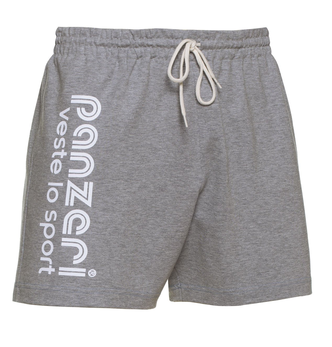 Short De Sport Uni Pour Homme - Coupe Décontractée, Coton, Cordon De Serrage Et élastique (Couleur Marine/Blanc) - 10