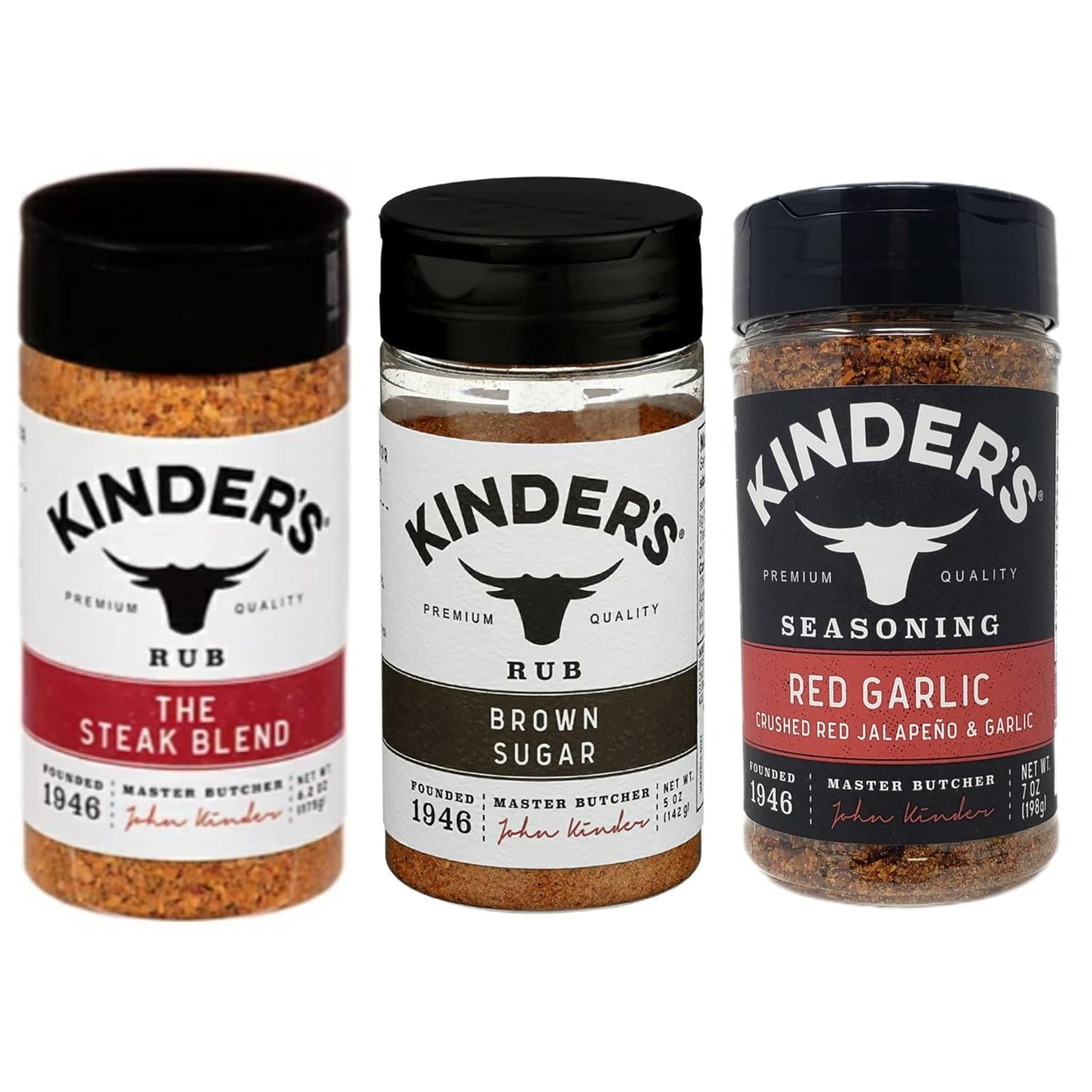Kinders Premium Quality Seasoning Variety Pack Includes