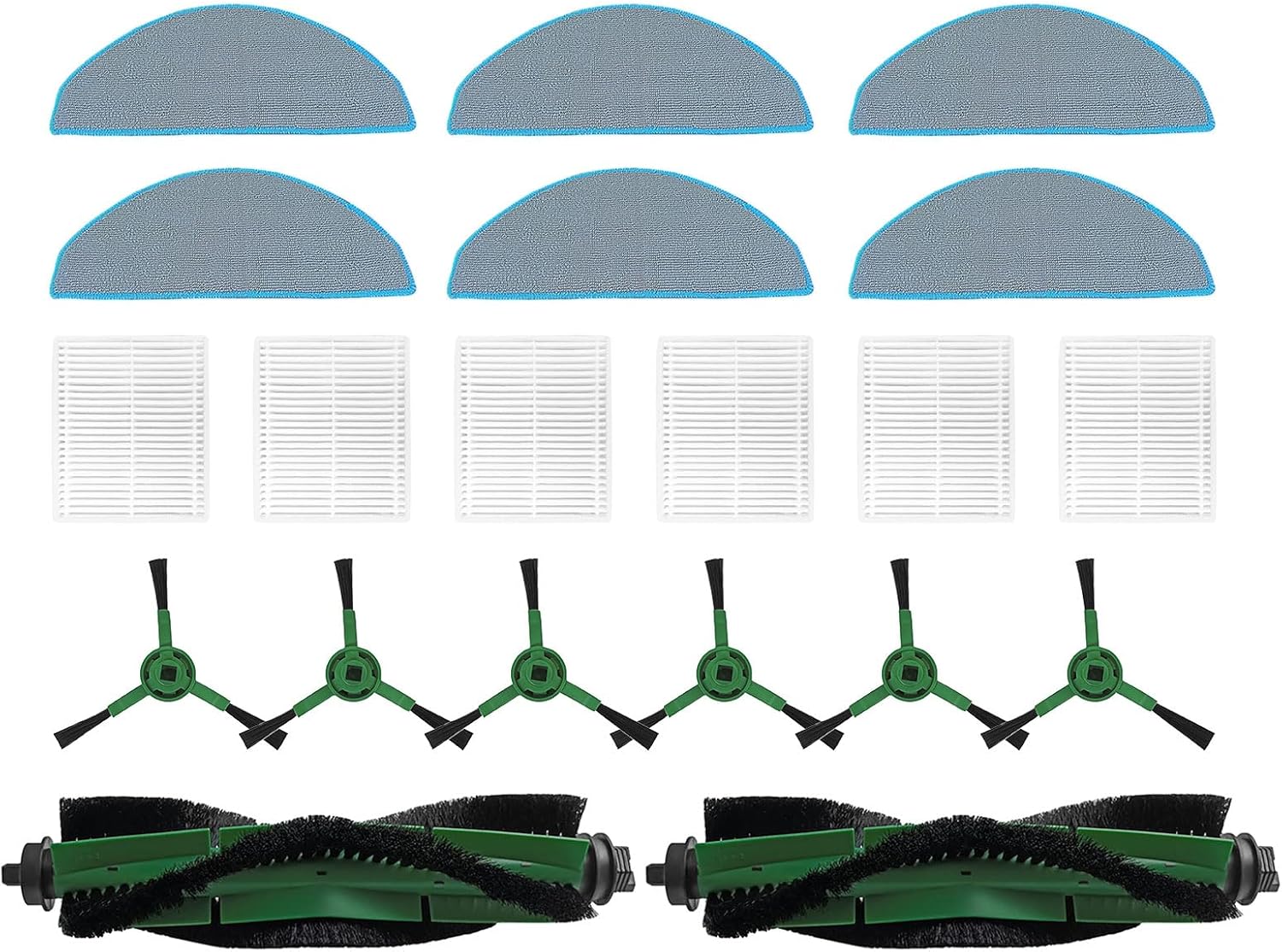 Filter Replacement Part Robot Accessory For Y0112 Main Brush Side Brush Rolling Mop Pad