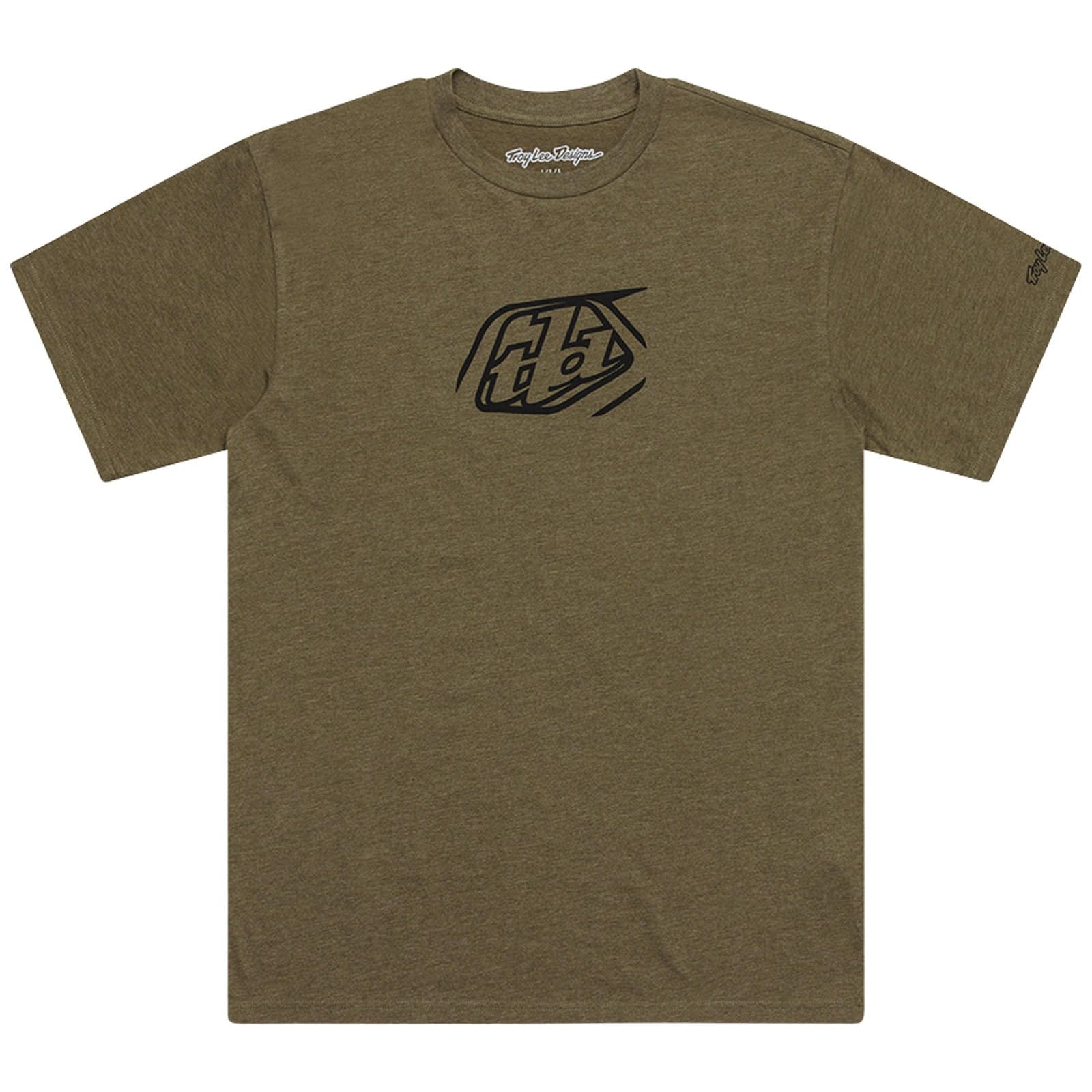 T-Shirt Troy Lee Designs respirant et robuste coloris olive