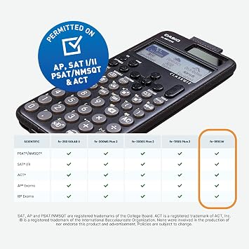 CASIO FX-991CW Advanced Scientific Calculator, Black, S