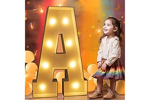 Ledido 3FT Standing Letters - Mosaic Letters for Party Decorations