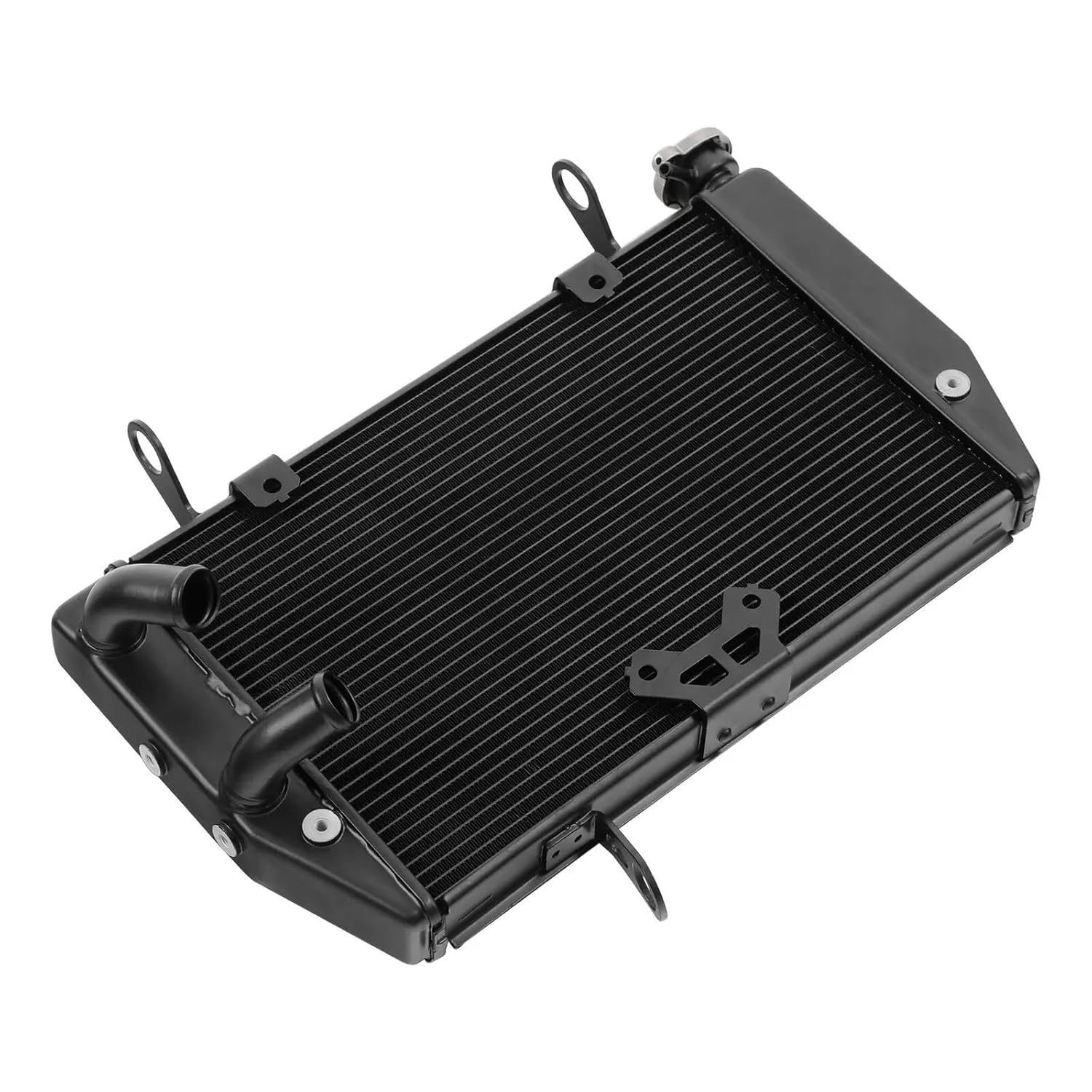 Motorcycle Aluminium Engine Radiator Cooler Cooling Compatible with Ducati MULTISTRADA 1200 2010-2014 11 12 13