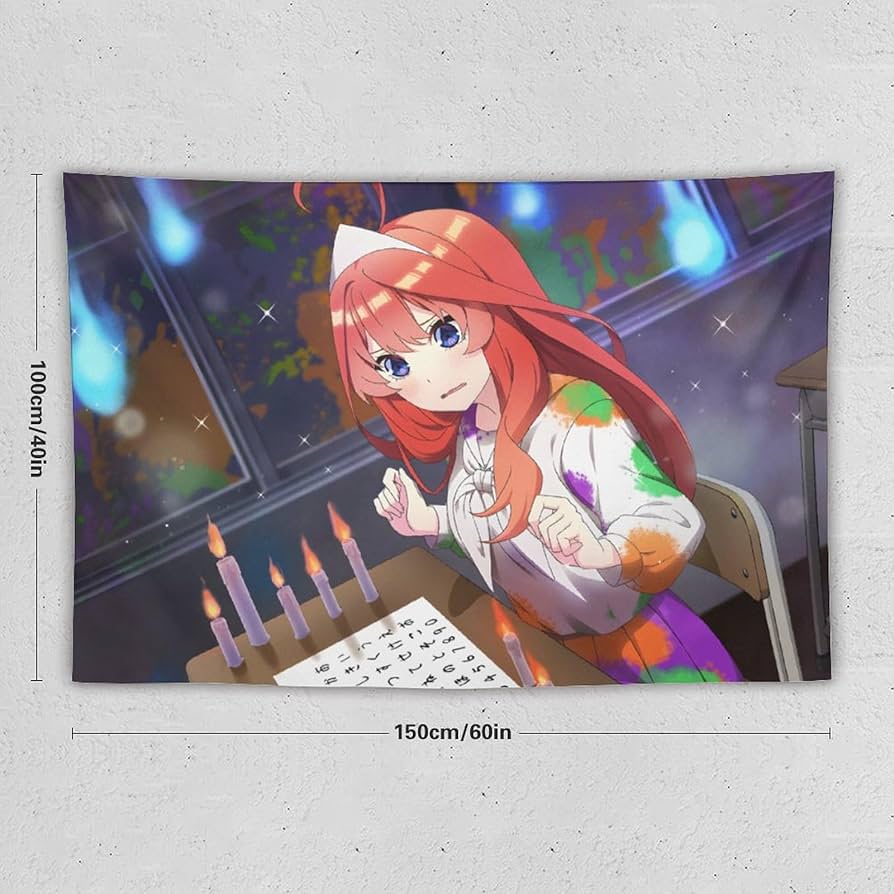 五等分の花嫁　壁掛けポスター 5点セット Amazon.co.jp: 五等分の花嫁 中野 五月 タペストリー 壁掛け 多