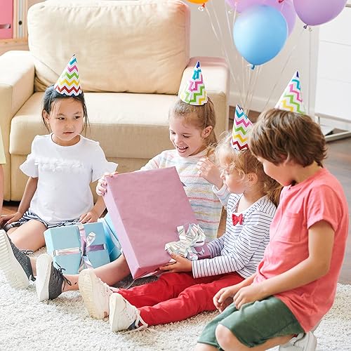 Miniatura 6 de MIAHART 60 hojas de papel de seda de colores a granel de 20.0 x 14.0 in, 20 colores surtidos de papel de seda para manualidades, fiestas de