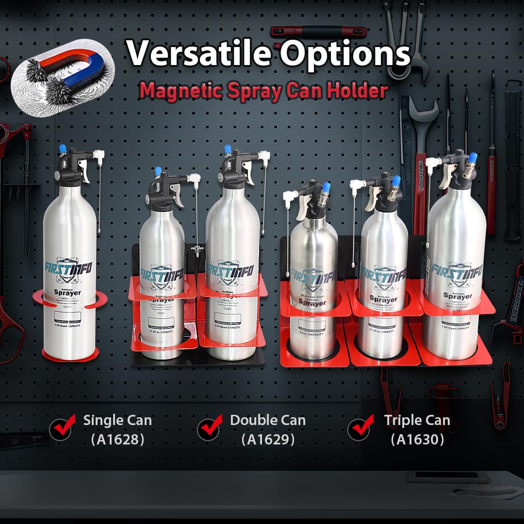 FIRSTINFO A1628 | Magnetischer Halter für Spraydosen