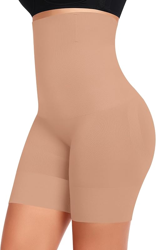 Werena Tummy Control Shapewear Shorts for Women Seamless High Waisted Body Shaper Shaping Underwear Girdle Panties