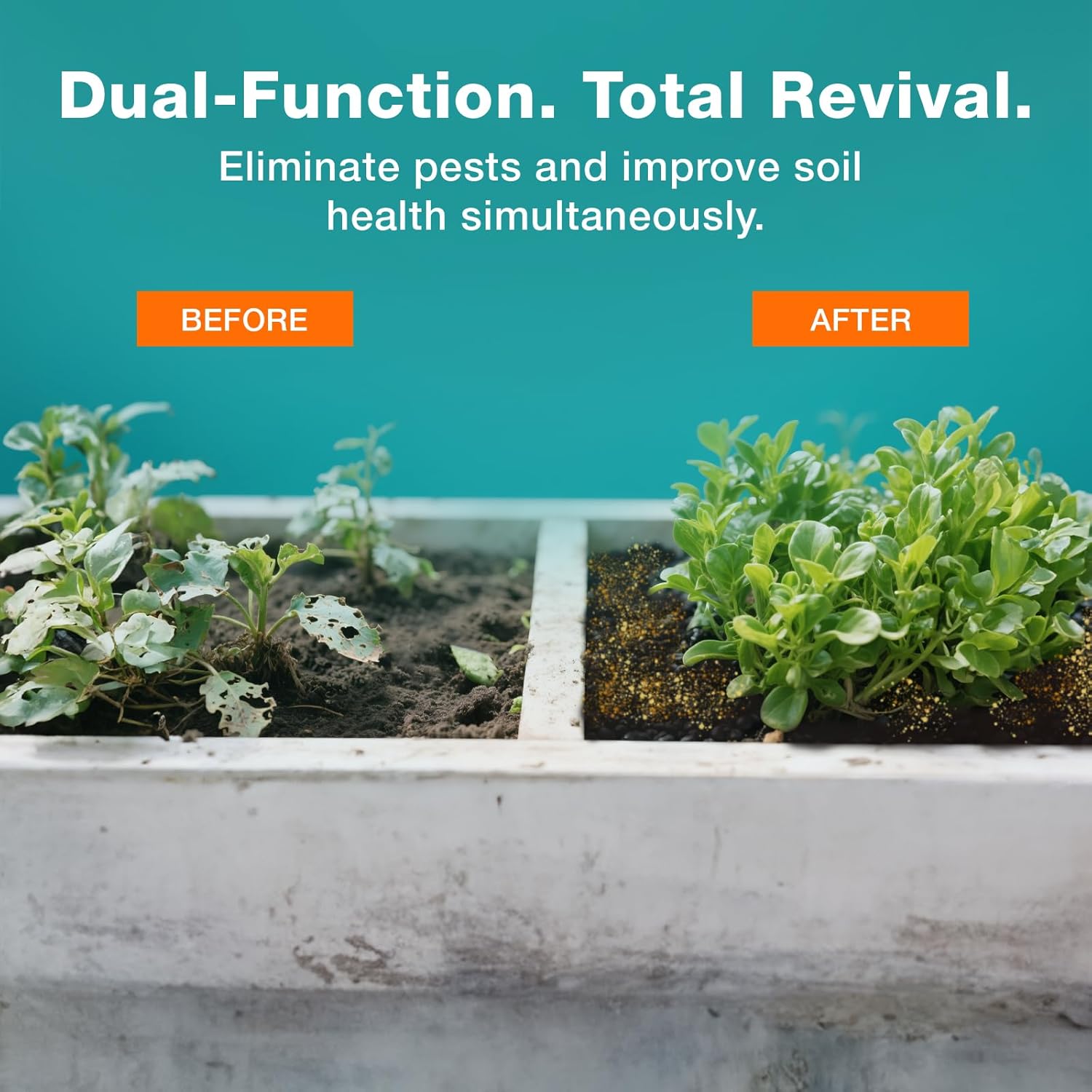 EcoVenger Multi-Purpose V-Granules 2LBS Bag, Horticulture or Household Use for Indoor & Outdoor Protection Against Insects and Rodents, Improves Soil & Promotes Rooting, 100% Natural, Safe for Kids