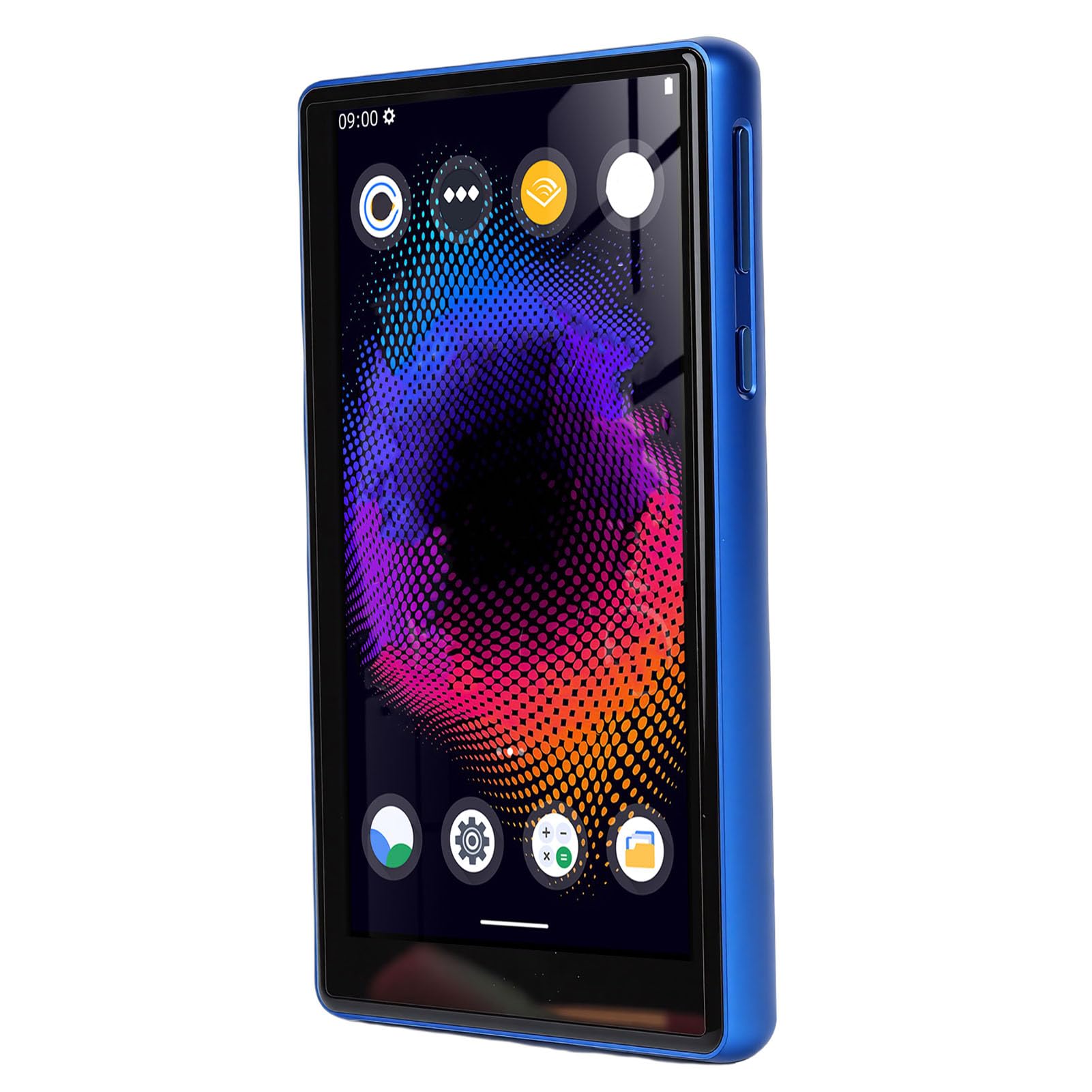 KIMISS Reproductor MP3 Bluetooth de 128 GB con WiFi - Reproductor de Música con Pantalla de 5 "para Niños y Adultos, Sonido HiFi sin Pérdidas, Compatible con y Más (Blue)