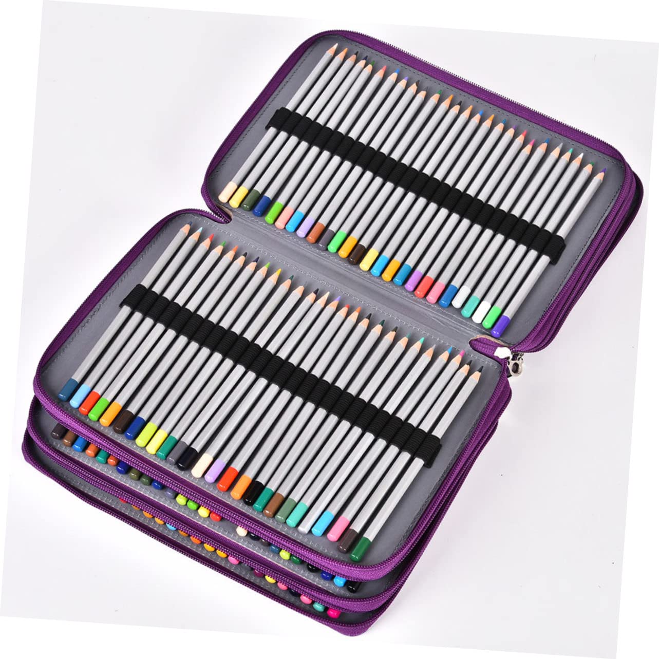Trousse à Crayons Capacité De Rangement pour Fournitures Scolaires Et Matériel pour Étudiants Et Artistes