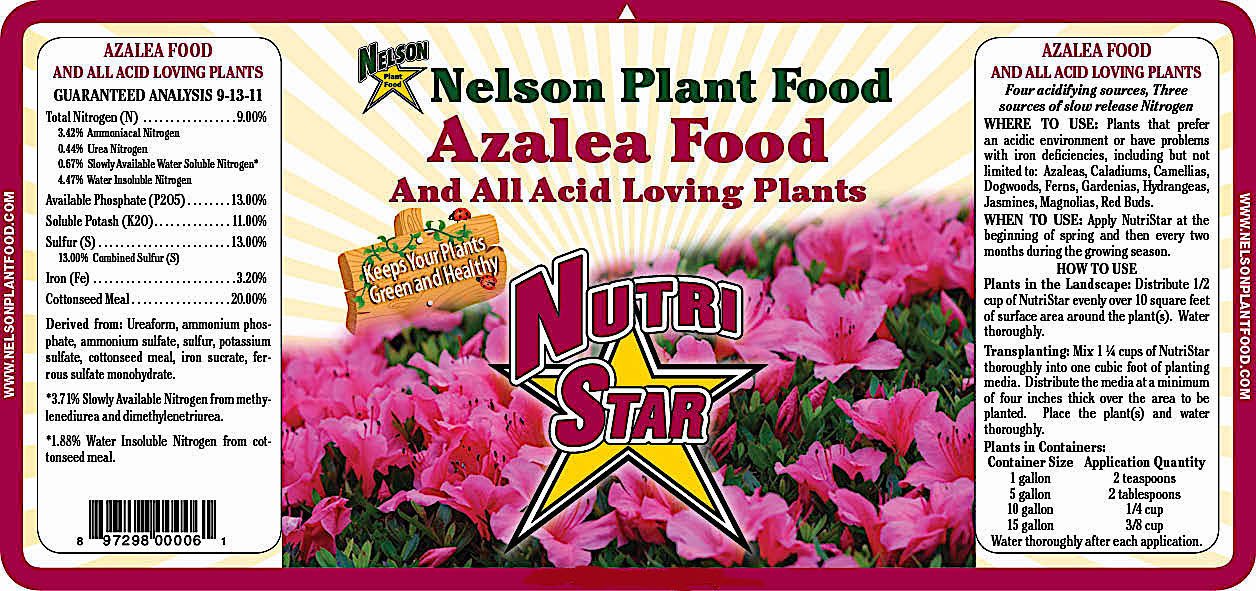 Nelson Azalea & All Acid Loving Plant Food (25 lb.)