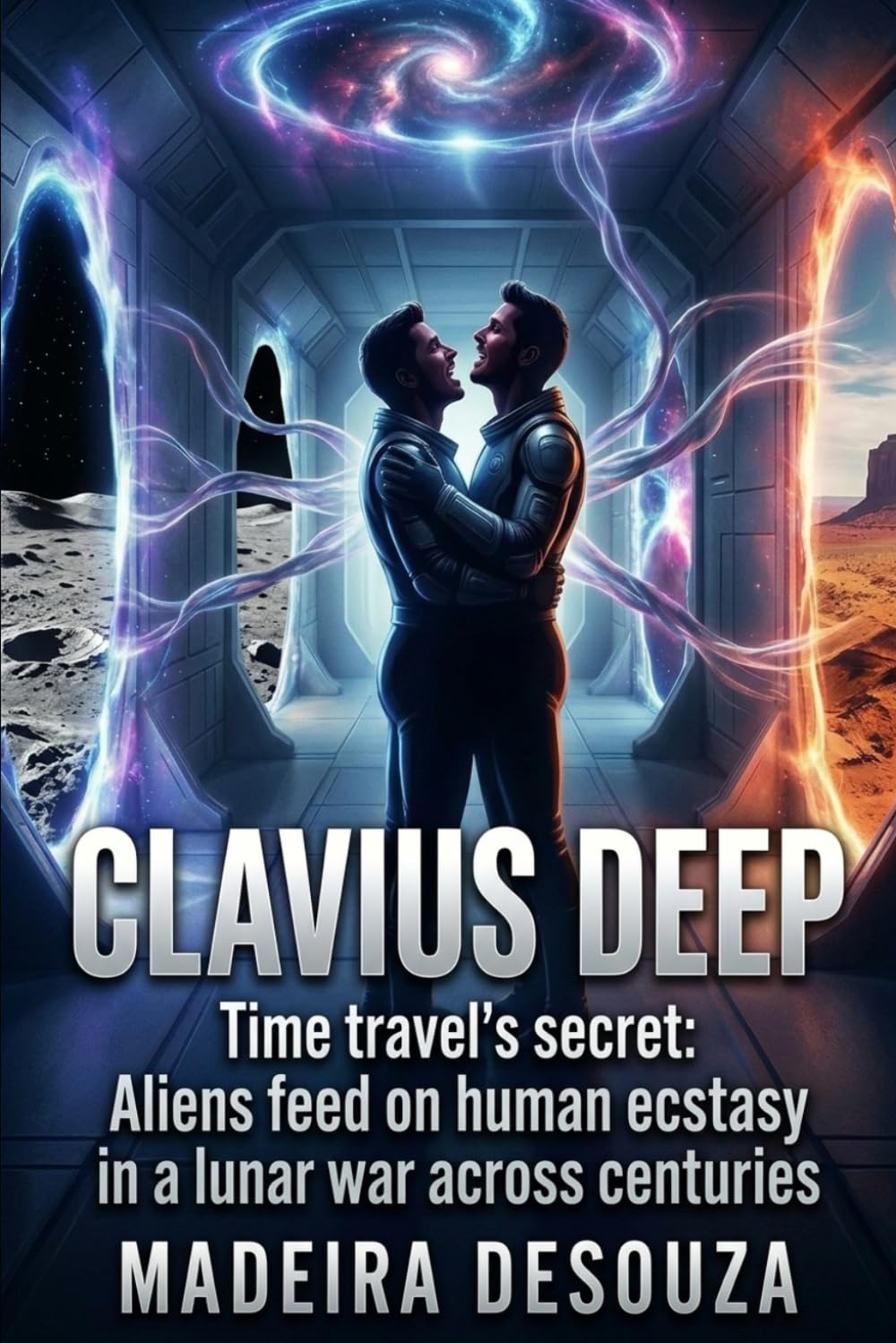 Clavius Deep: Time travel's secret: Aliens feed on human ecstacy in a lunar war across centuries