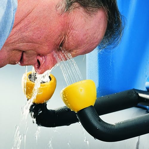 Miniatura 3 de Speakman SE-4000 GravityFlo Unidad Lavaojos portátil de emergencia para lugares de trabajo peligrosos, azul, 21 galones