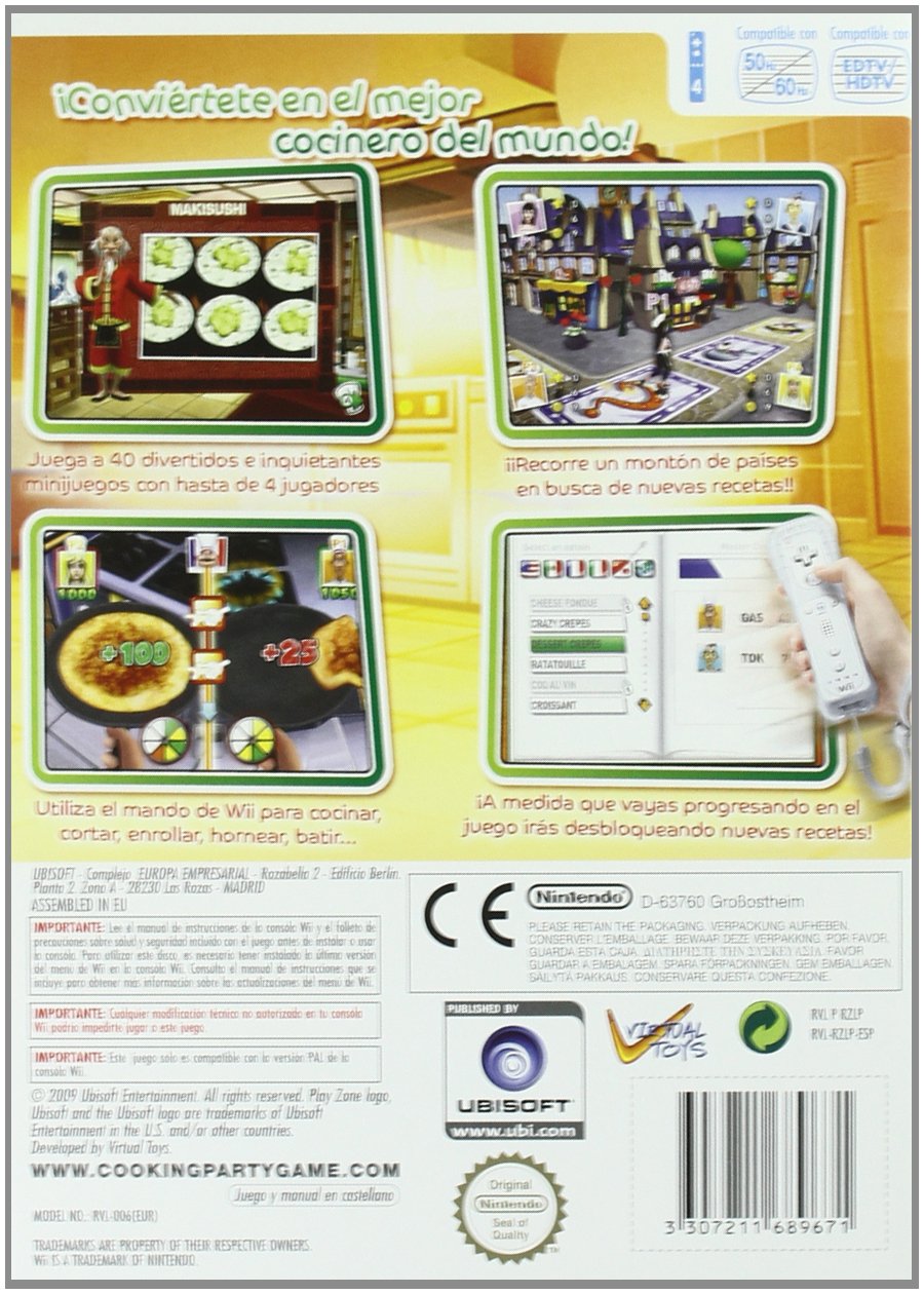 Zona De Juego: Cooking Party