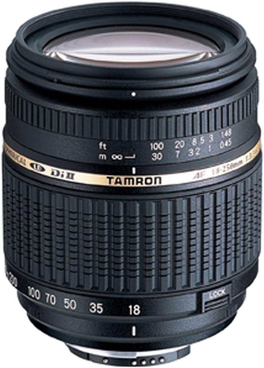 Tamron AF 18-250mm F/3.5-6.3 Di-II LD Aspherical (IF) Macro Zoom Lens with Built In Motor for Nikon DSLR