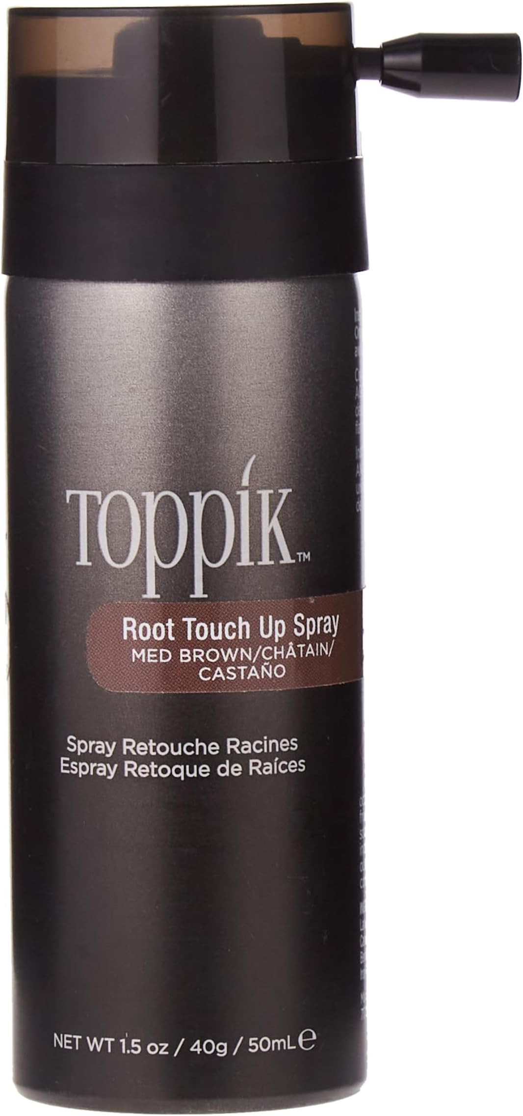 Toppik Root Touch Up Spray Medium Brown, 50 ml