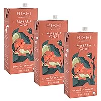 Vista 8 de Rishi Tea Cúrcuma Ginger Chai Latte – Concentrado de té de hierbas orgánicas con jengibre, mezcla de chai caliente o helado, fácil de servir, sin