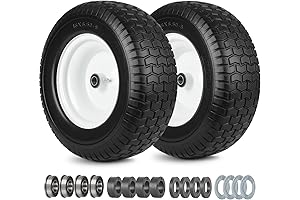 16x6.5-8 Flat Free Tractor Tire and Wheel Set: Enhancing Your Riding Experience