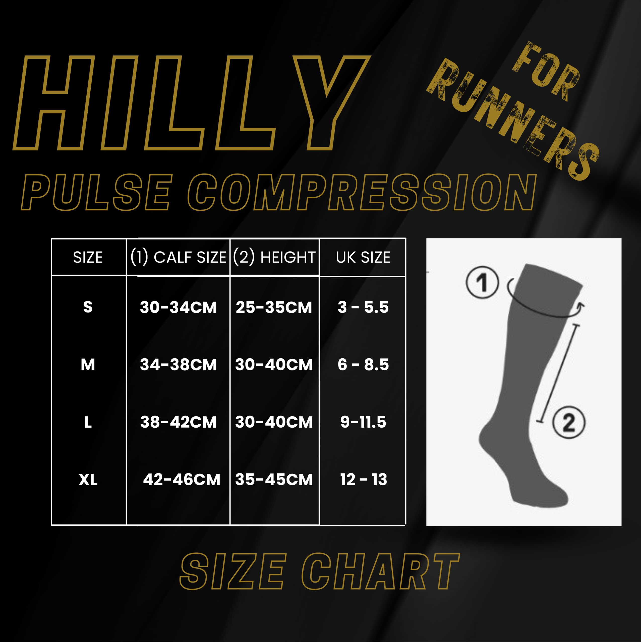 Hilly Pulse-Calzino-Ammortizzazione Minima Corsa Unisex-Adulto