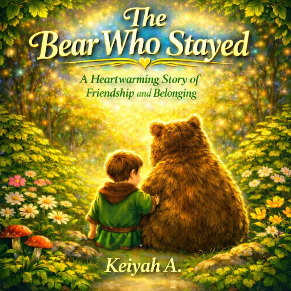 The Bear Who Stayed: A Heartwarming Tale of Friendship and Belonging (Keiyah A. – Kids)