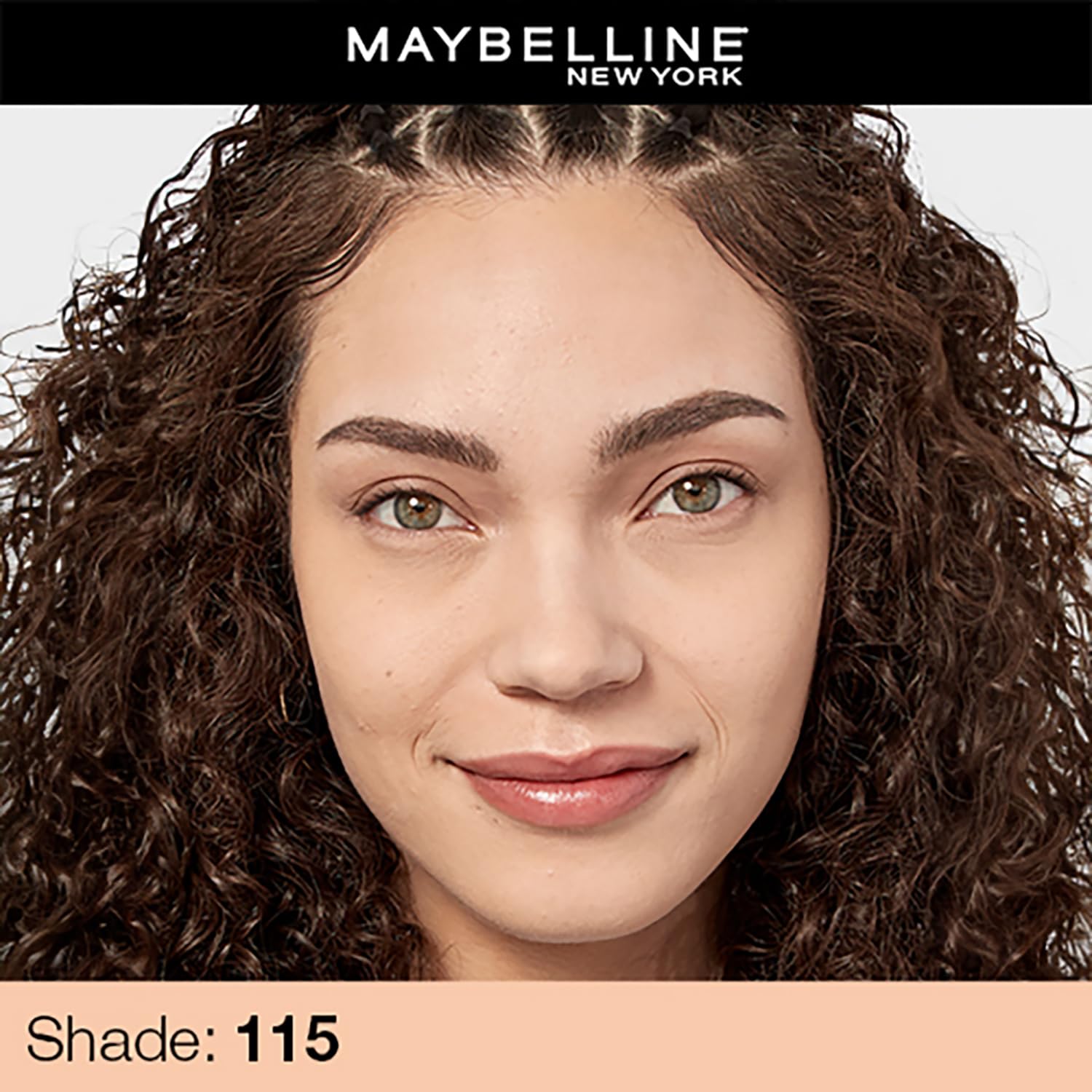 Maybelline New York Fit Me Matte + Poreless Liquid Foundation, 115 Ivory 2