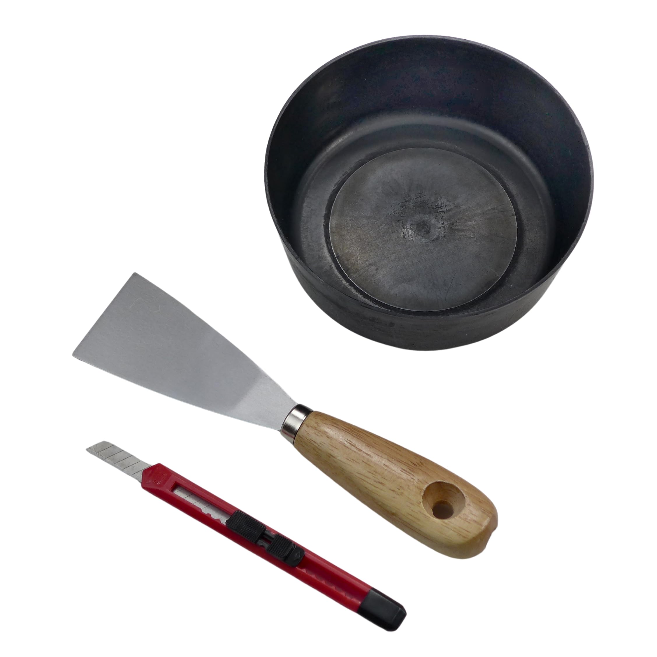 ROTIX-9191 6 X Flachpinsel Lackier-Pinsel 12. Stärke Profi-Qualität 6er