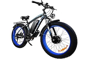 50 MPH Electric Fat Tire Bike for Adults, 26" x 4" All...