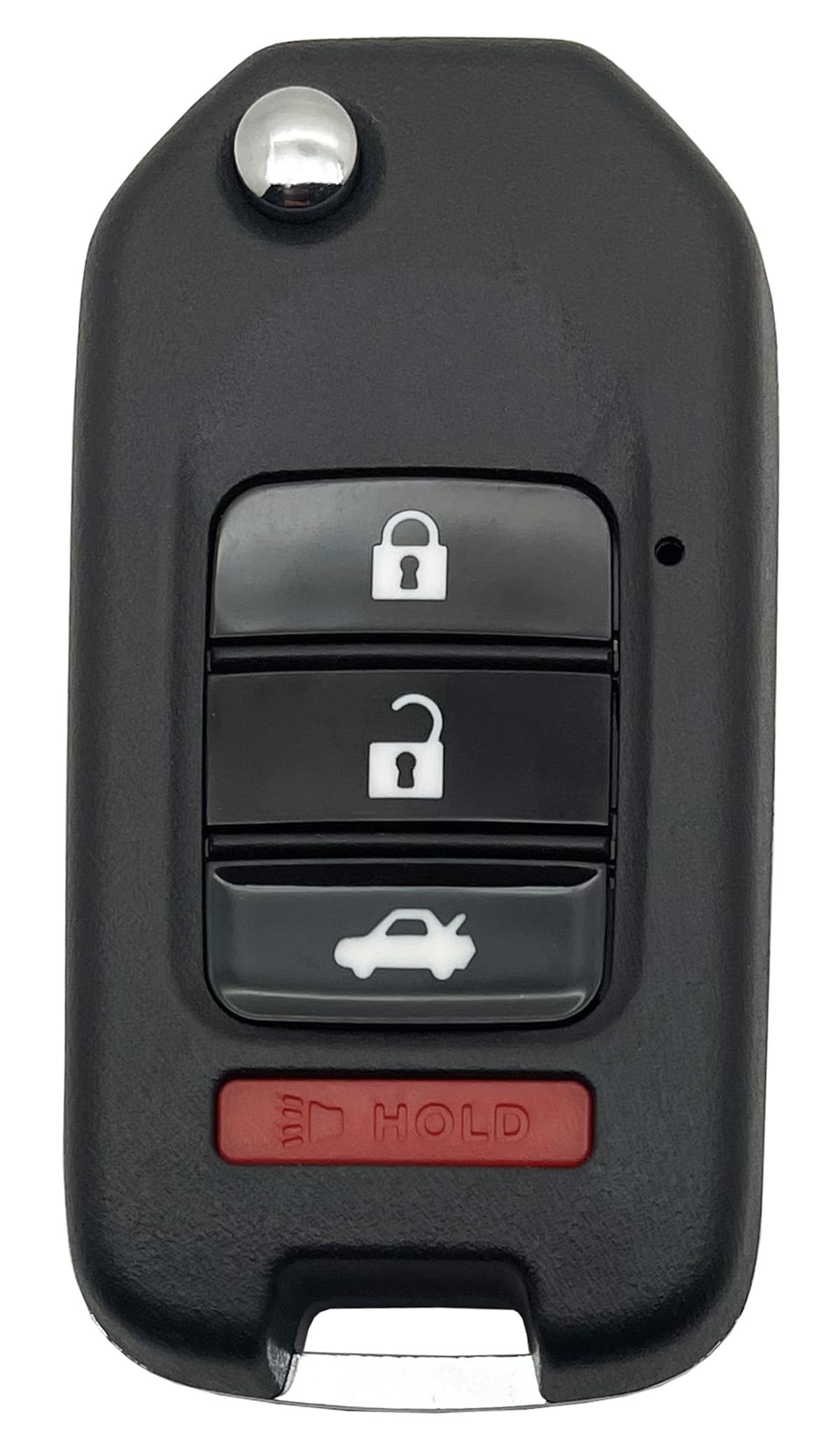 Funda plegable para llave de coche con control remoto, para Honda Civic Xr-v Accord City Cr-v Jazz Vezel Hr-v Frv, 3 botones Funda plegable para llave de coche con control remoto, para Honda Civic Xr-v Accord City Cr-v Jazz Vezel Hr-v Frv, 3 botones