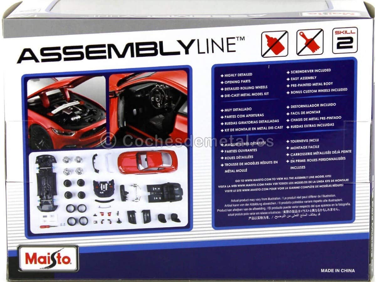 Maisto International, Inc 1:24 Assembly Line 2015 Ford Mustang GT