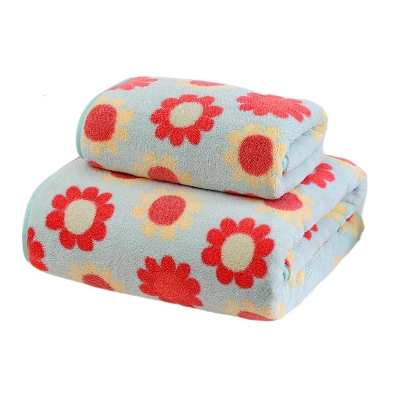 Toalla de baño premium altamente absorbente: juego de 2 toallas súper suaves de adultos
