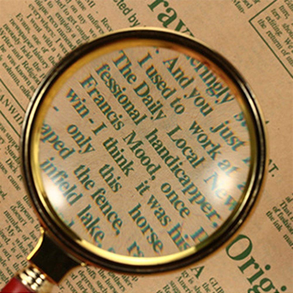 Portable LED 20X Magnifying Glass for Reading – GizModern