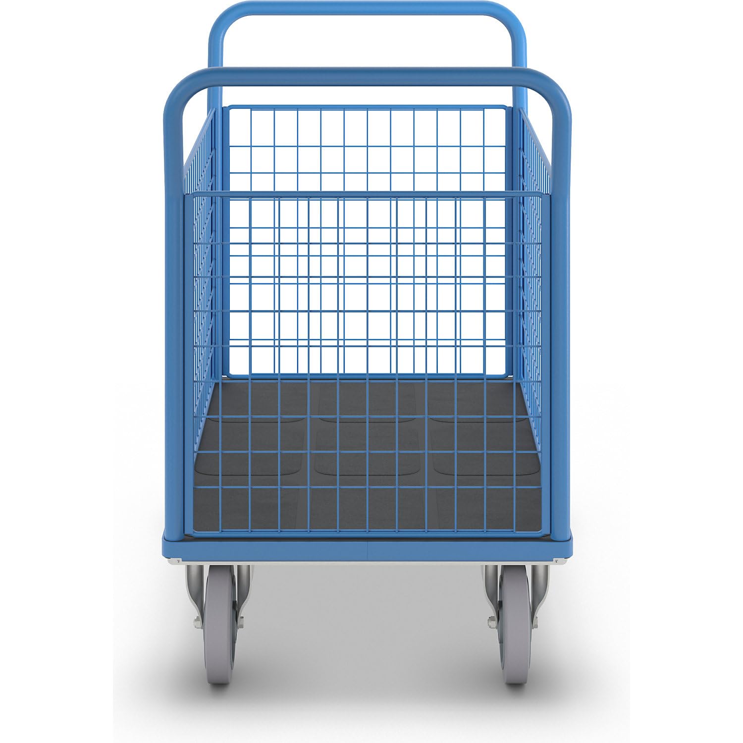 eurokraft Pro | Chariot Plate-Forme à parois grillagées