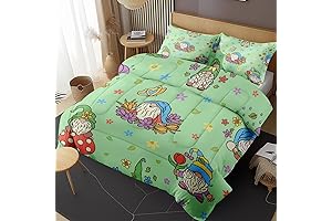 Cute Gnome Comforter Set for All-Season Comfort