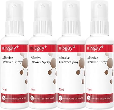 Medical Adhesive Remover Spray for Skin, Sting-Free Adhesive Remover for Ostomy Supplies, Bandages, Medical Tape and Residue, Gentle Quick-Dry Formula for Sensitive Skin120ml