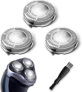 HQ8 - Cabezales de repuesto para afeitadora Philips Norelco OEM, cuchillas HQ8, compatibles con afeitadoras Philips Norelco y Aquatec, 3 juegos