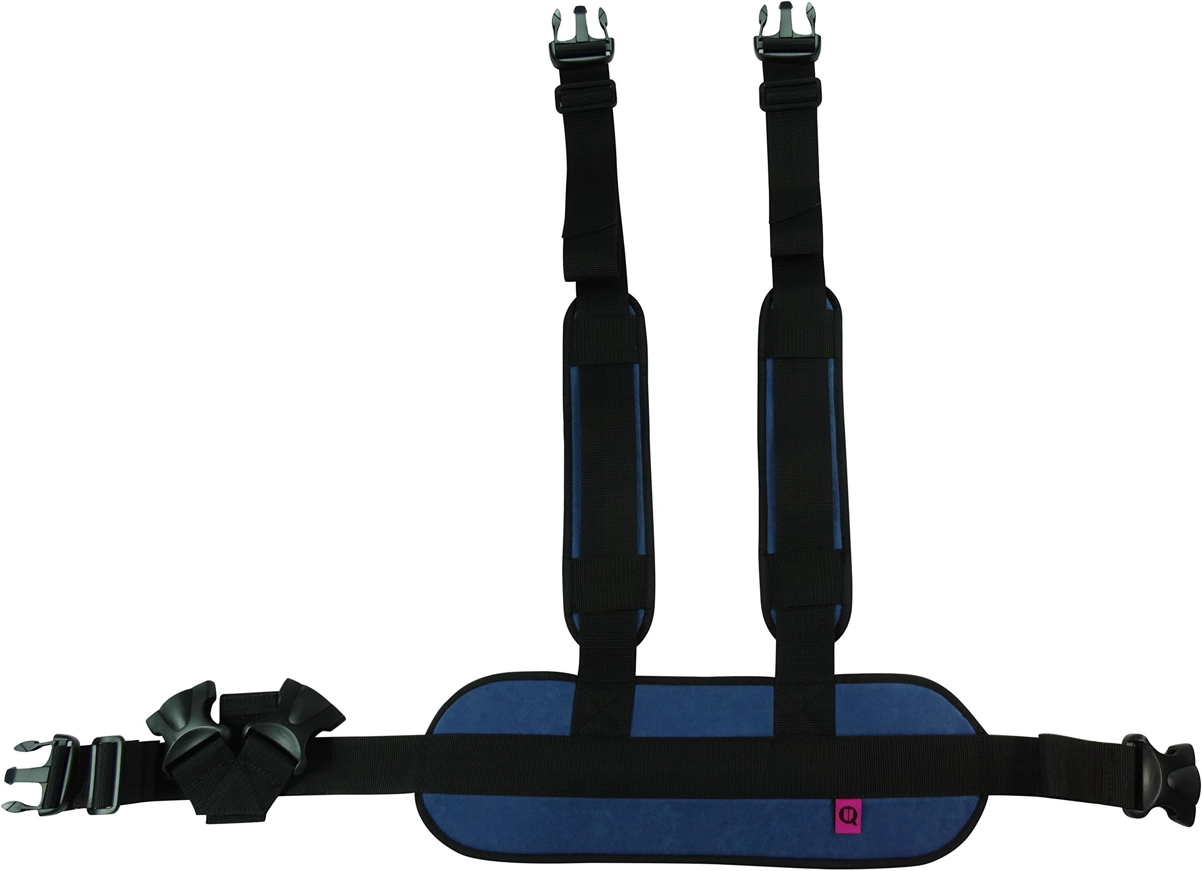 Ubio305020 Padded Wheelchair Lap Belt with Shoulder Straps