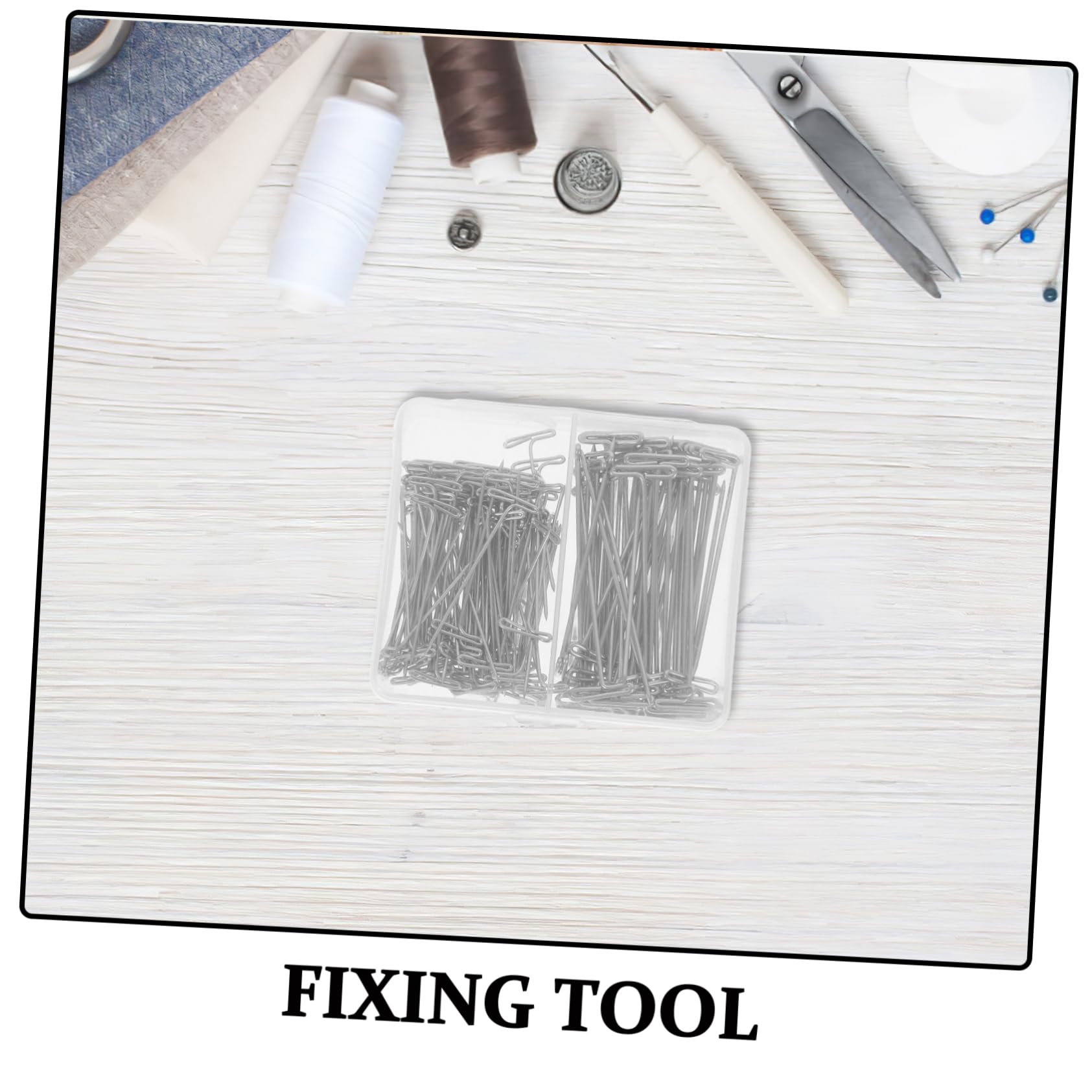 GLOGLOW 450pcs T Broches 5 Tailles Assorties, épingles De