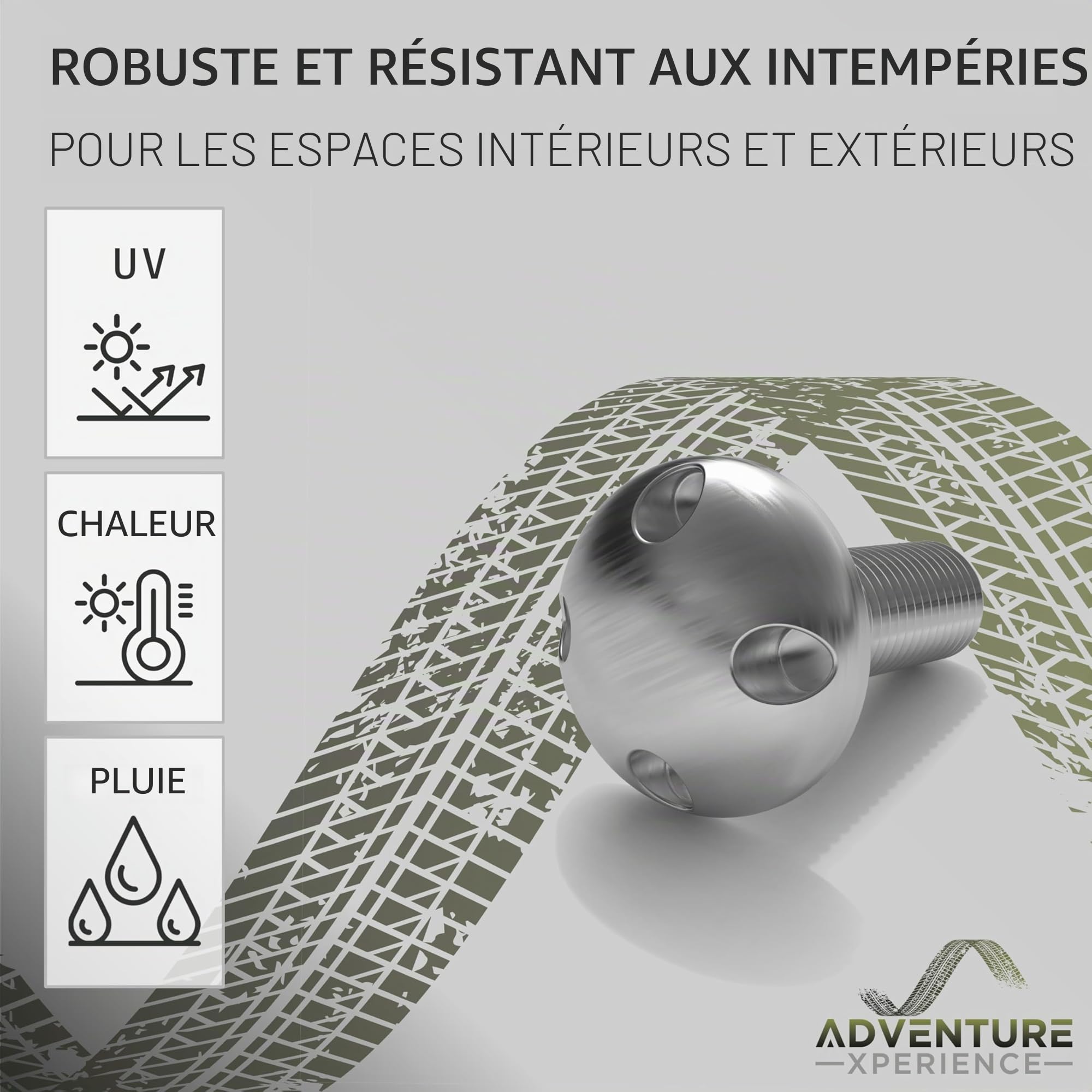 Vis antivol, vis anti-manipulation contre le vol Vis à 4 trous M6 M8 M10, acier inoxydable V2A