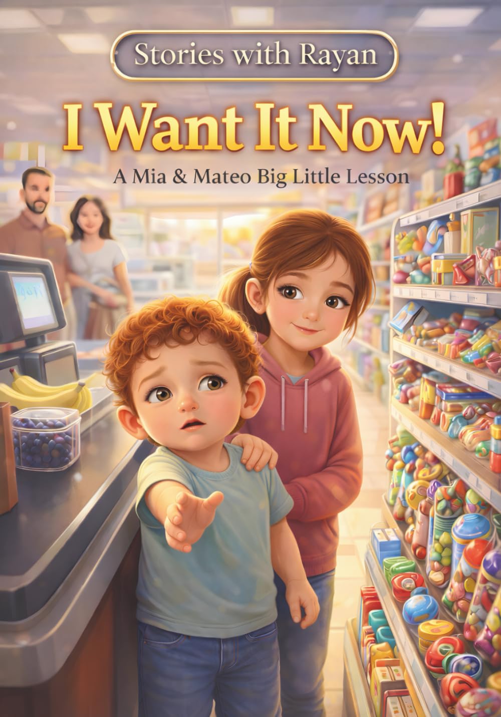 I Want It Now!: A Rhyming Picture Book About Patience, Big Feelings, and Making Good Choices (Stories with Rayan)