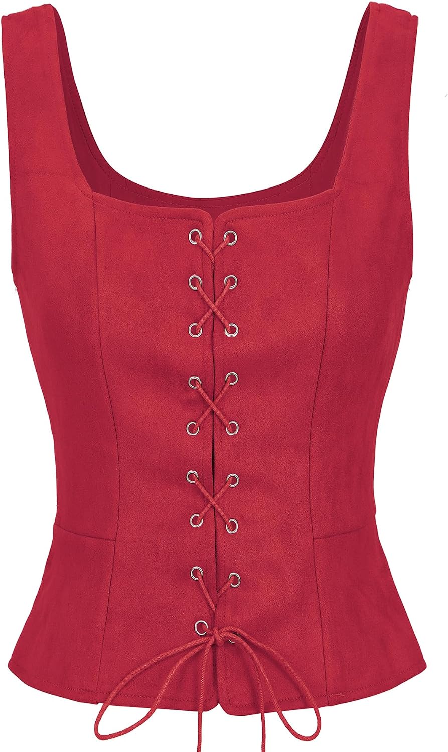 Zando Women Renaissance Corset Vest Pirate Costumes Viking Medieval Corset Top