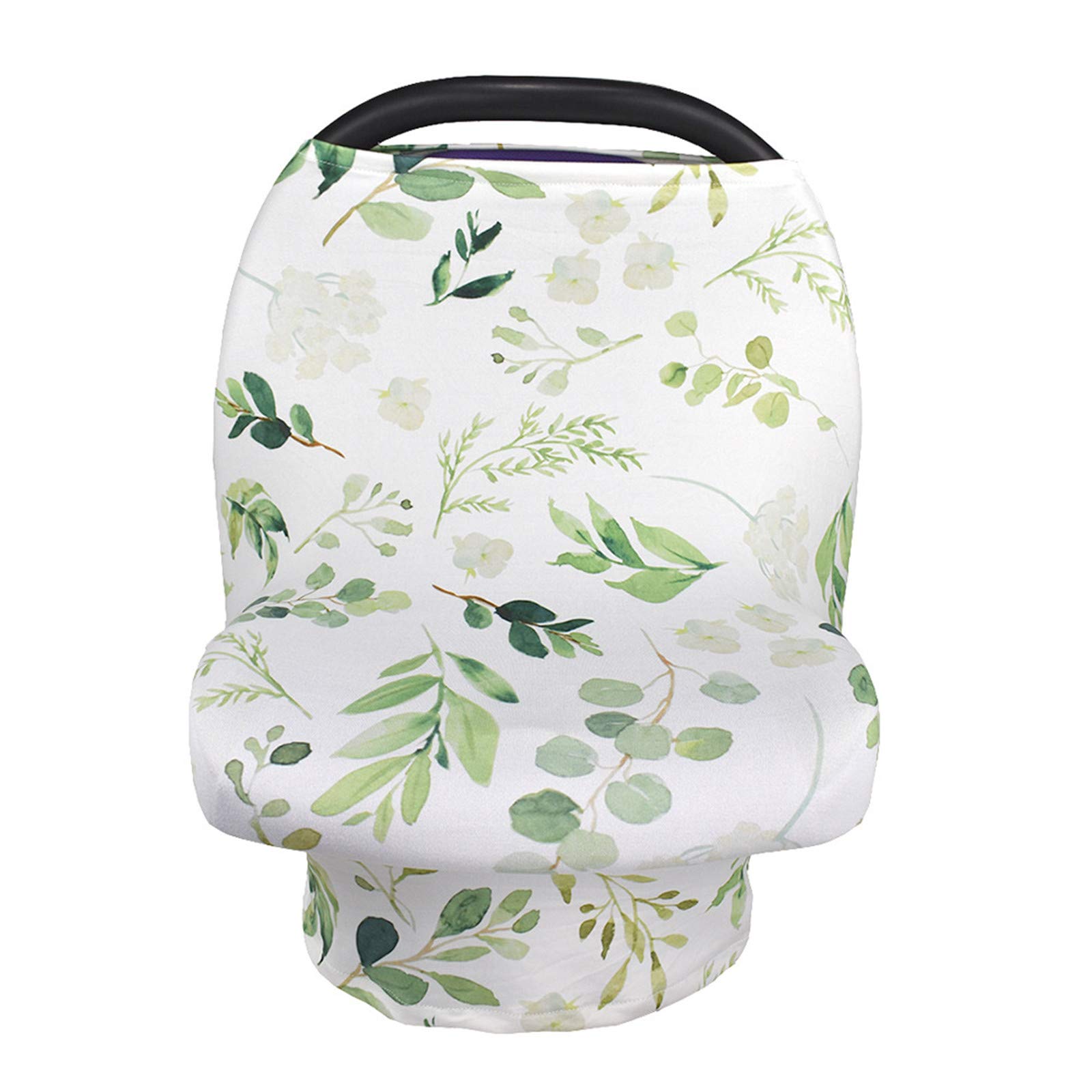 Nursing Cover for Breastfeeding, Stretchy Car Seat Cover for Babies, Soft Breathable Breastfeeding Cover, Stroller Covers, Shopping Cart Cover, Multi-Use High Chair Cover, Baby Shower Gifts