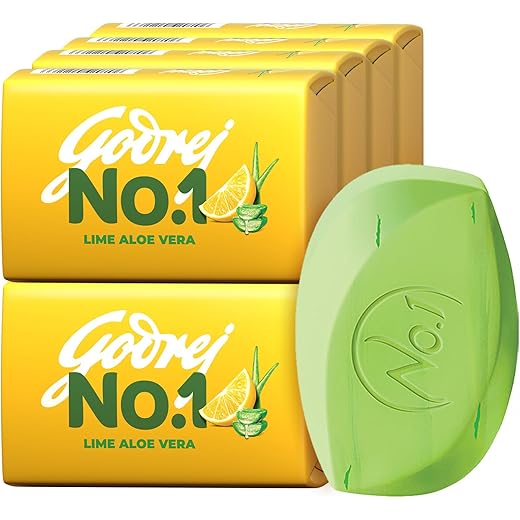 Godrej Lime Fresh Soap 150g - High TFM Long-Lasting