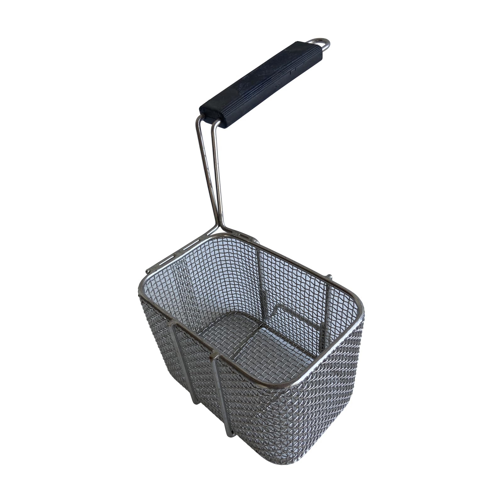 Quality Industries Pasta Basket, Black Nylon Handle, 90 Degree Handle, 180x120x125 mm, 7.1 x 4.7 x 4.9 in