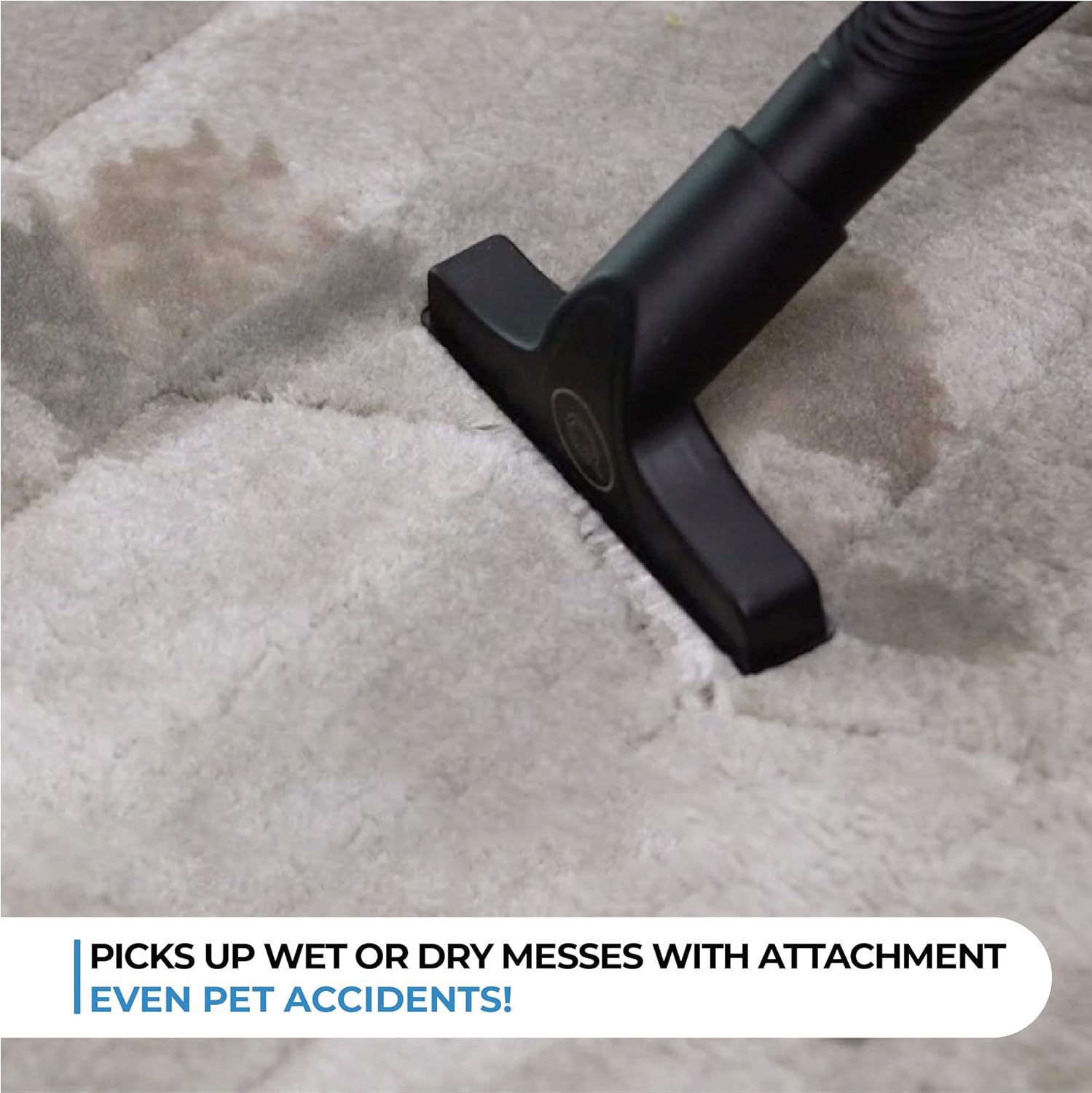 Quantum X Upright Water Vacuum Cleaner - No Filters, Telescopic Body, Pet Vacuum Cleaner and Picks Up Wet Spills, Unique Technolog