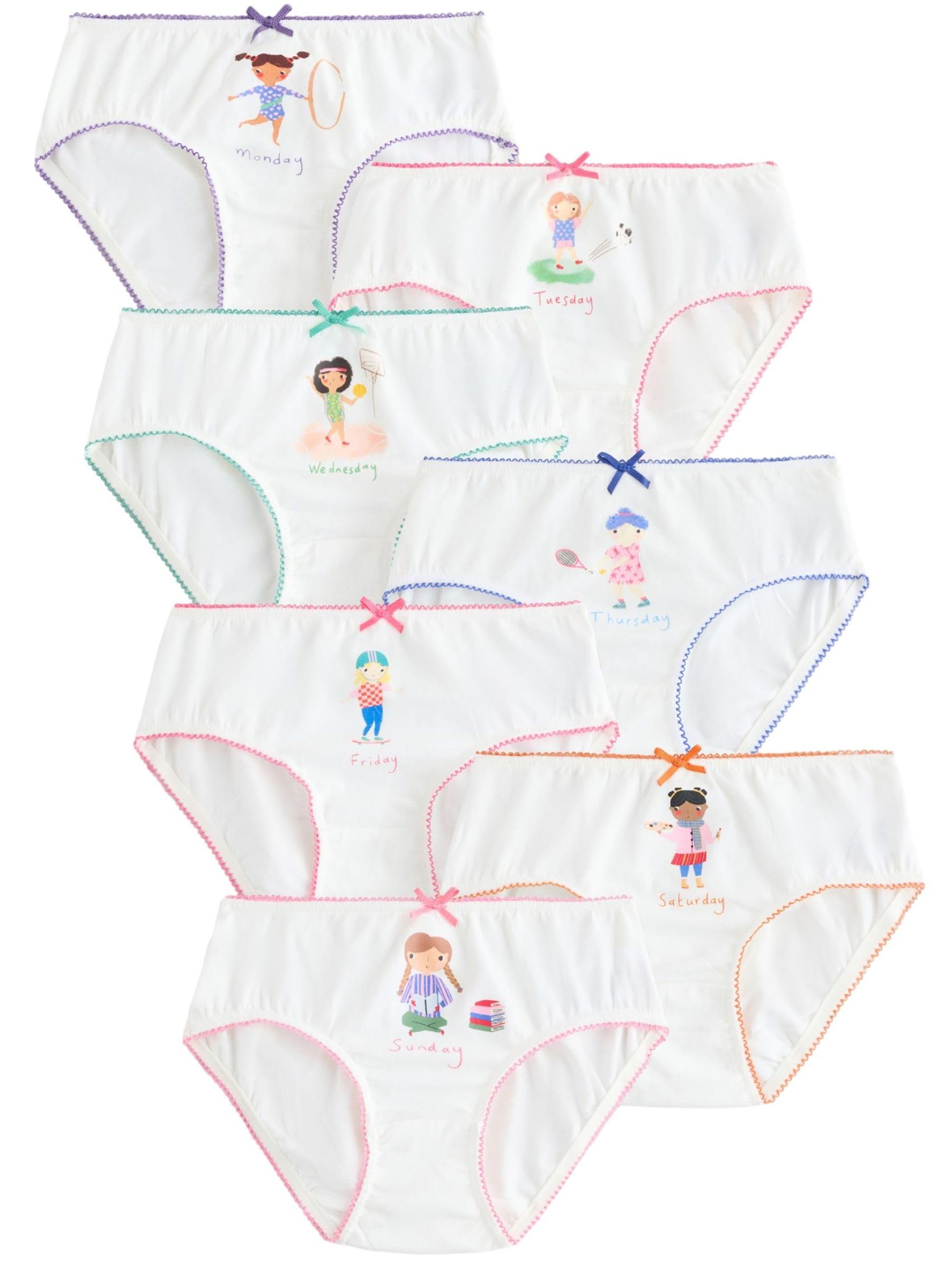 NEXT Ragazza Confezione da 7 Slip