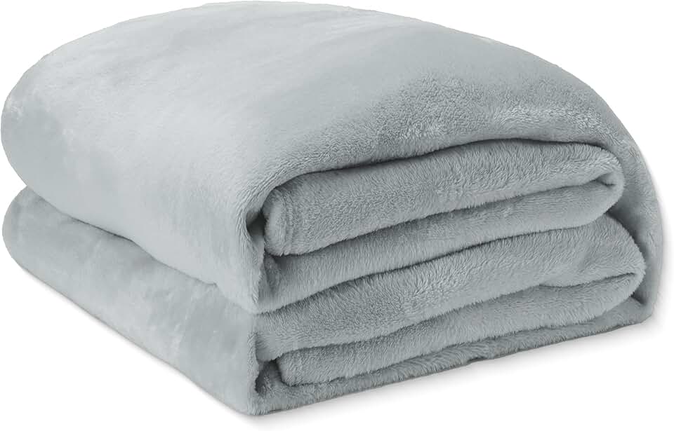 Cobertor Casal Soft Microfibra Toque Aveludado Antialérgico Coberta Dupla Face Confortável Ótima para o Dia Dia - 1,80m x 2,00m (1, Chumbo)