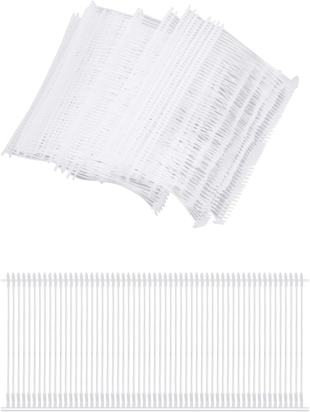 BS ONE 2 inch Standard Tagging Gun Fasteners, 5000pcs Clothing Tag Barbs Attachments Price Label for All Standard Price Tag Gun