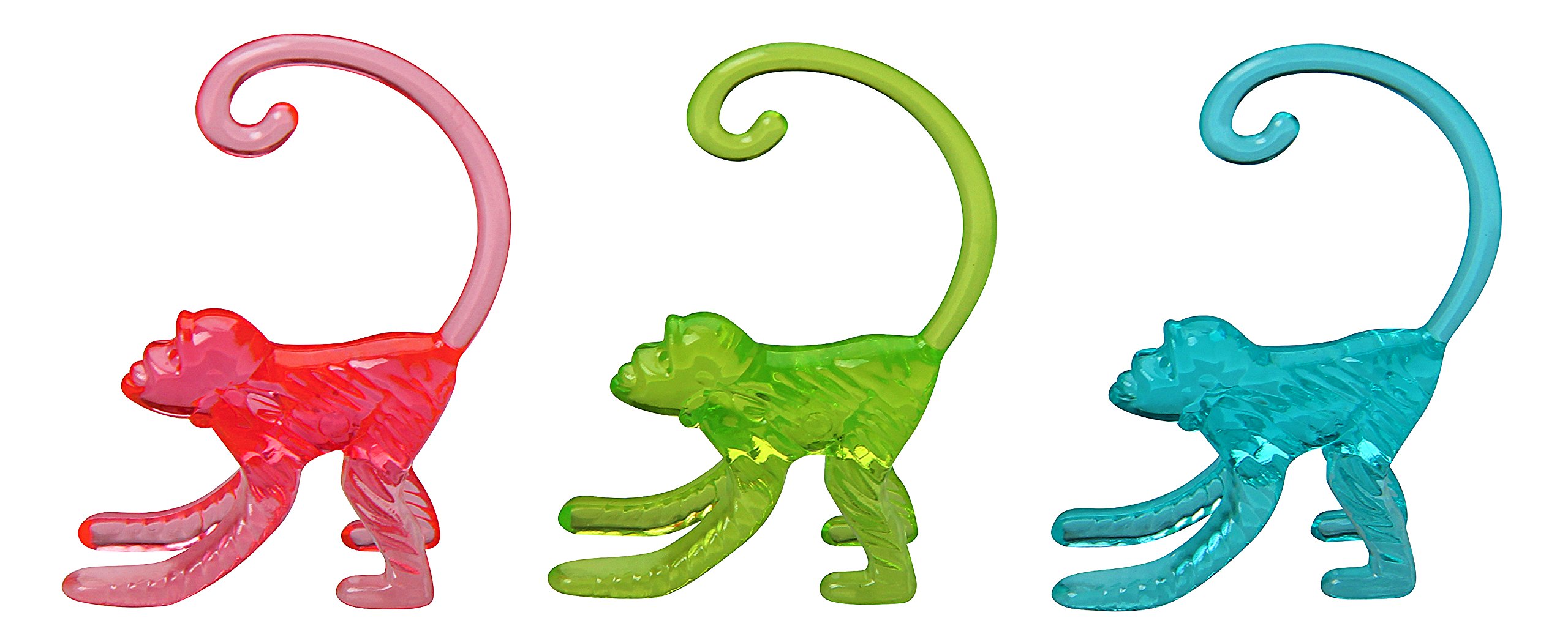 Fackelmann "Tropical Glass Markers, Plastic, Multicoloured, 20cm, 50-Piece